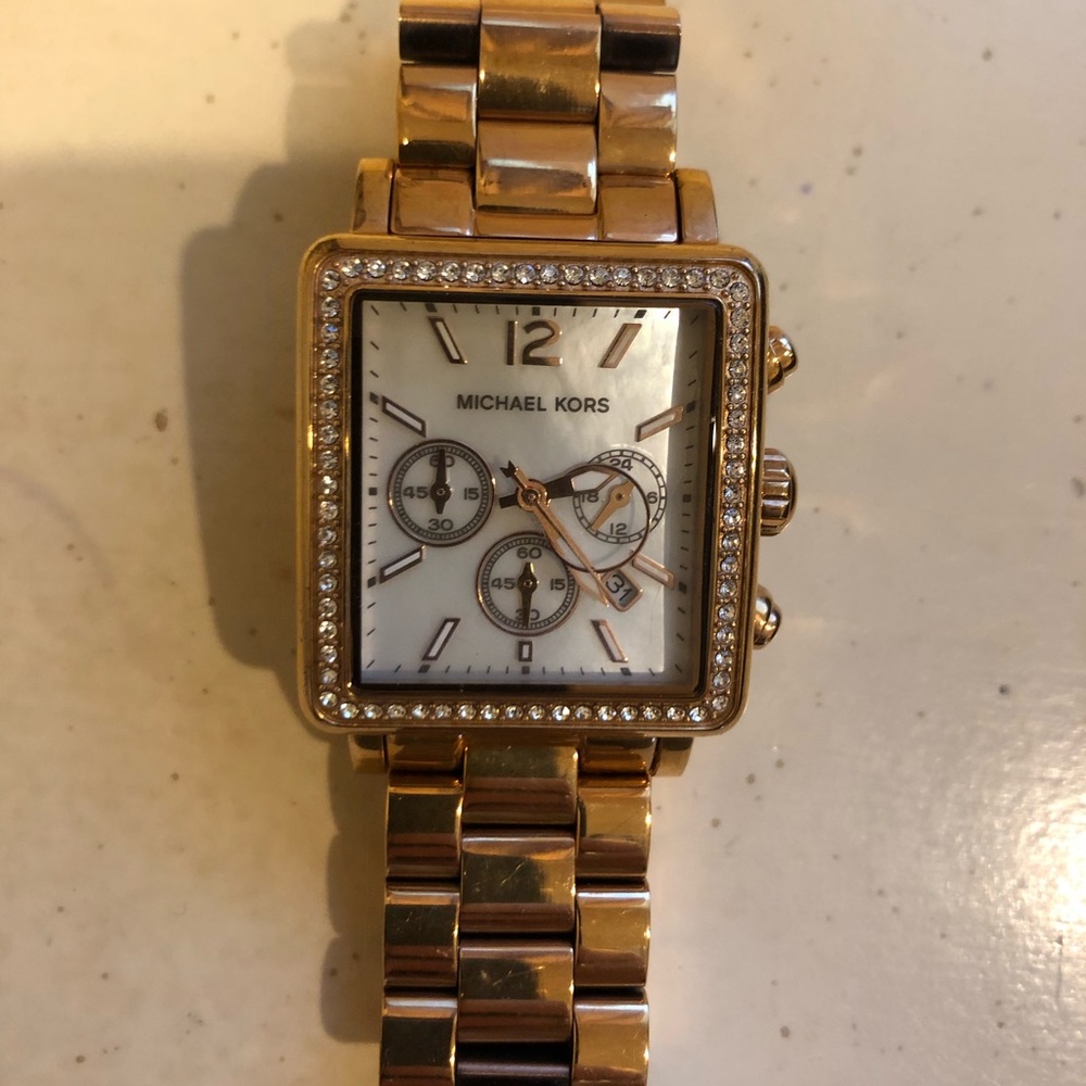 Rose Gold Michael Kors Watch
